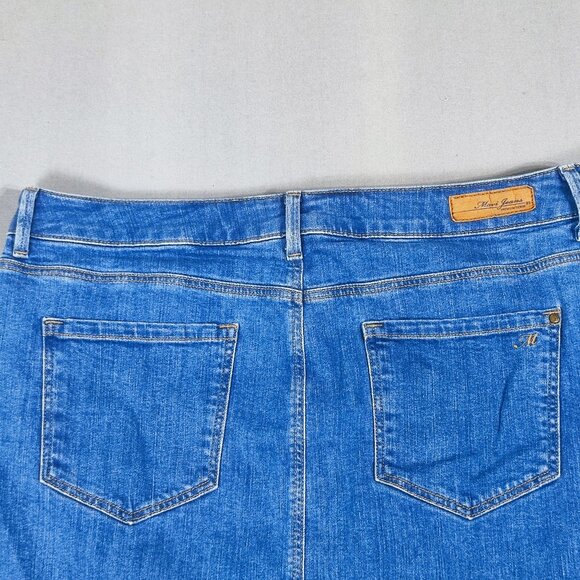 Mavi Jeans button down denim skirt women's size XL denim blue colour - Picture 4 of 10
